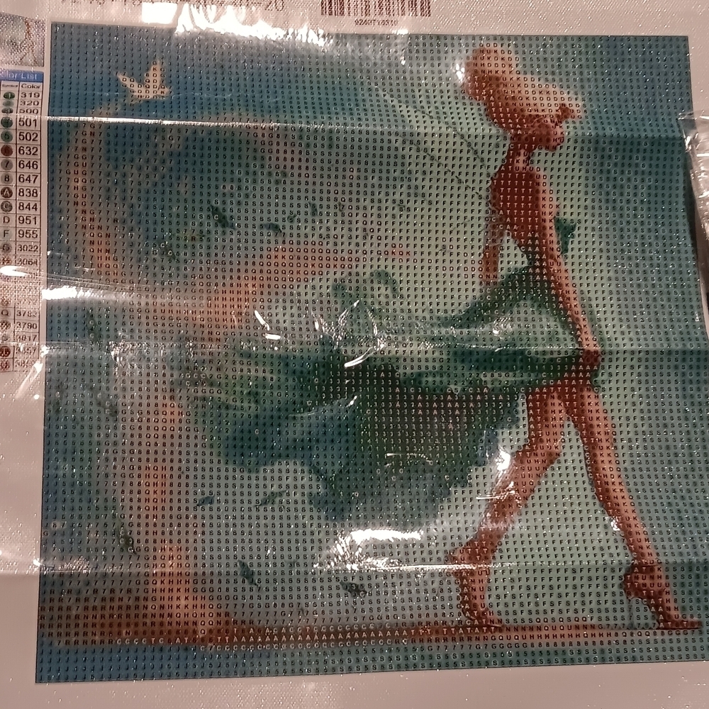 Disney's Tinkerbell Diamond Art Paint Kit 30x30